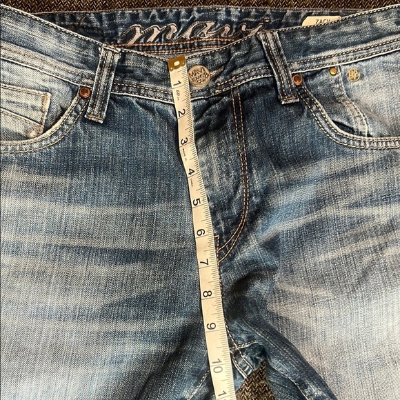 Mavi Women's "Zach" Low-Rise Easy Straight Leg Blue Jeans sz 30-31 - Picture 6 of 10
